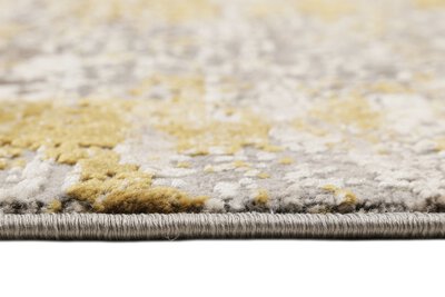 2. Bild von Maschinenwebteppich ca. 150 x 80 cm gold