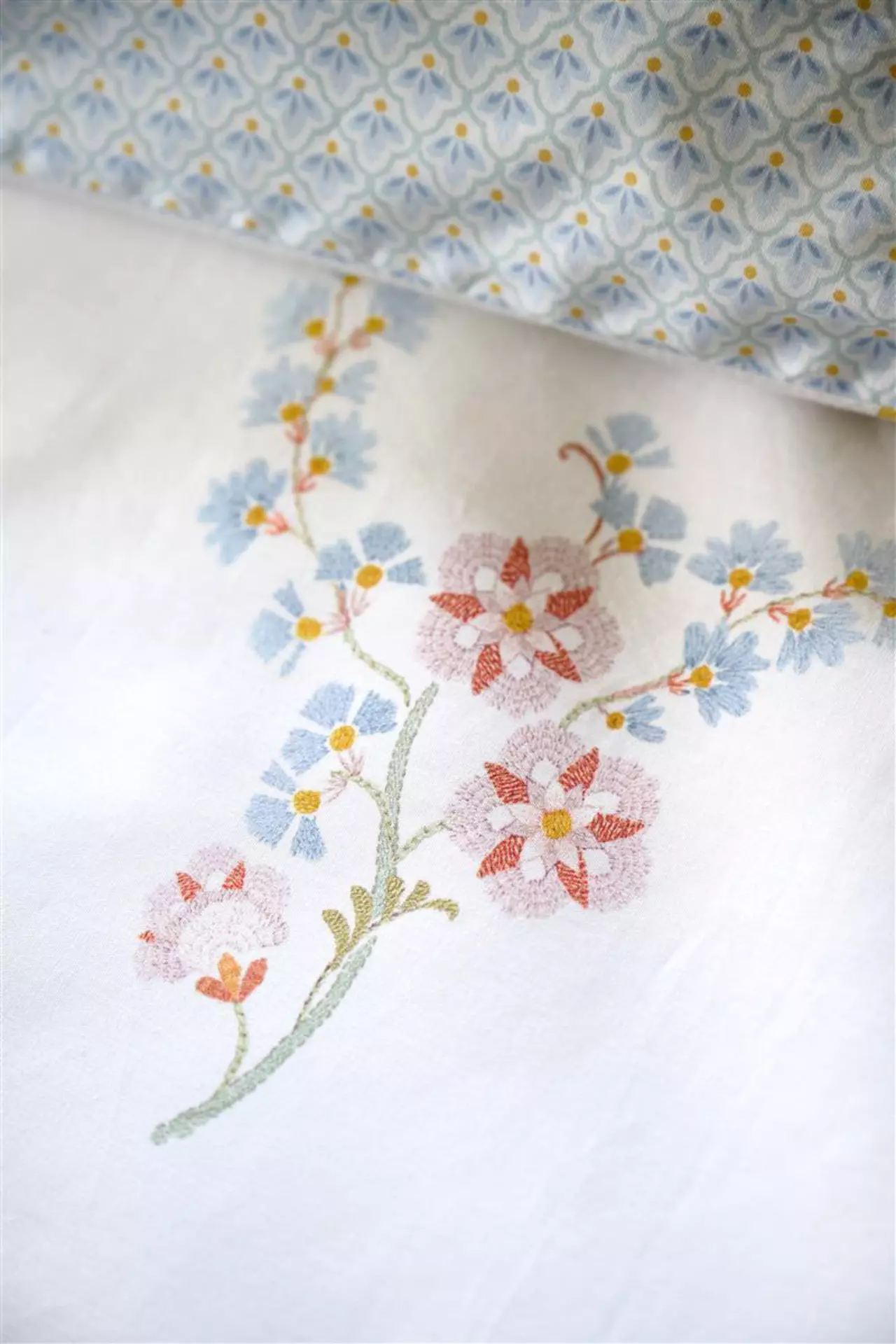 Perkal-Bettwäsche Blossom PIP STUDIO Textil 135 x 200 cm