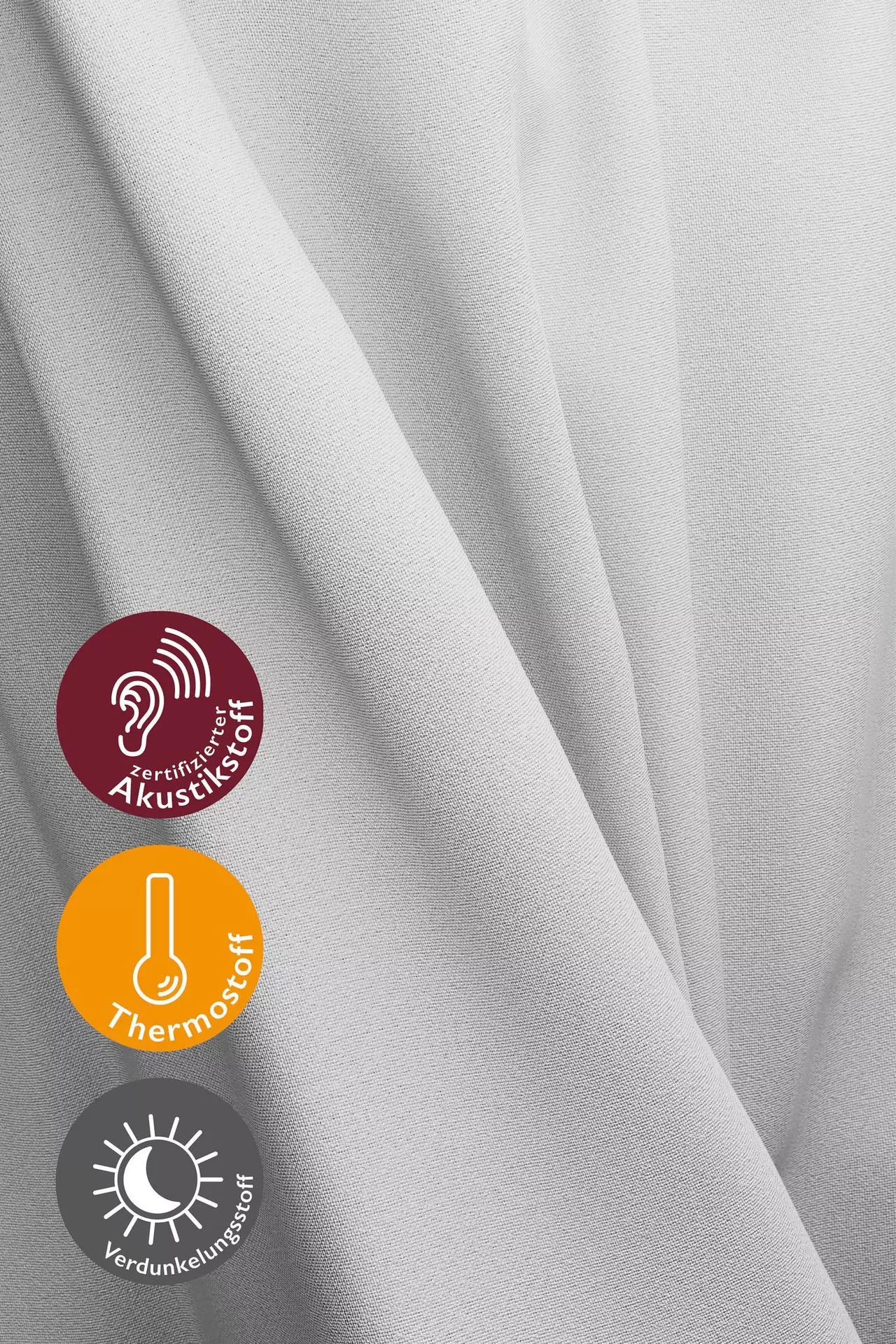Verdunkelungsschal Nox Homing Textil 135 x 270 cm