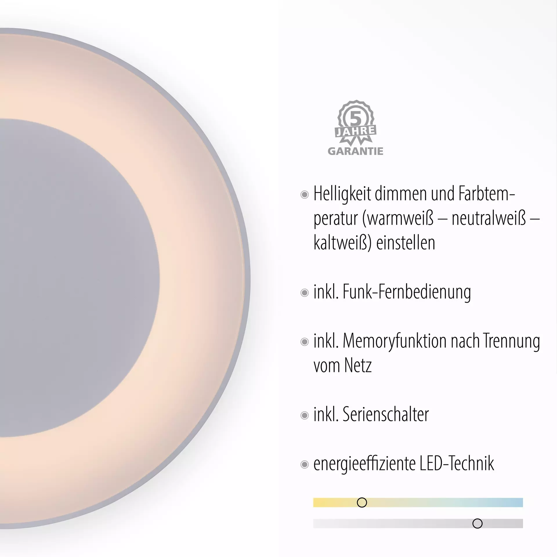Deckenleuchte ANIKA JUST LIGHT Metall 70 x 7 x 70 cm
