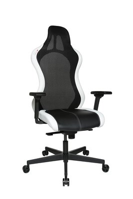 Bild von Büro-Drehstuhl Kunststoff schwarz Topstar