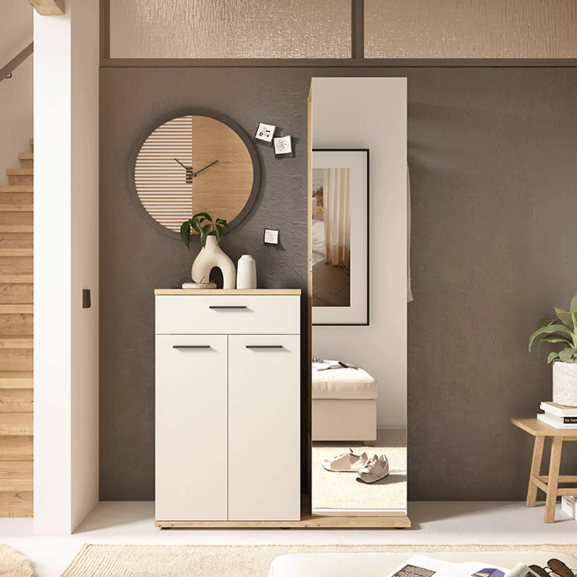 Möbel für einen aufgeräumten Flur