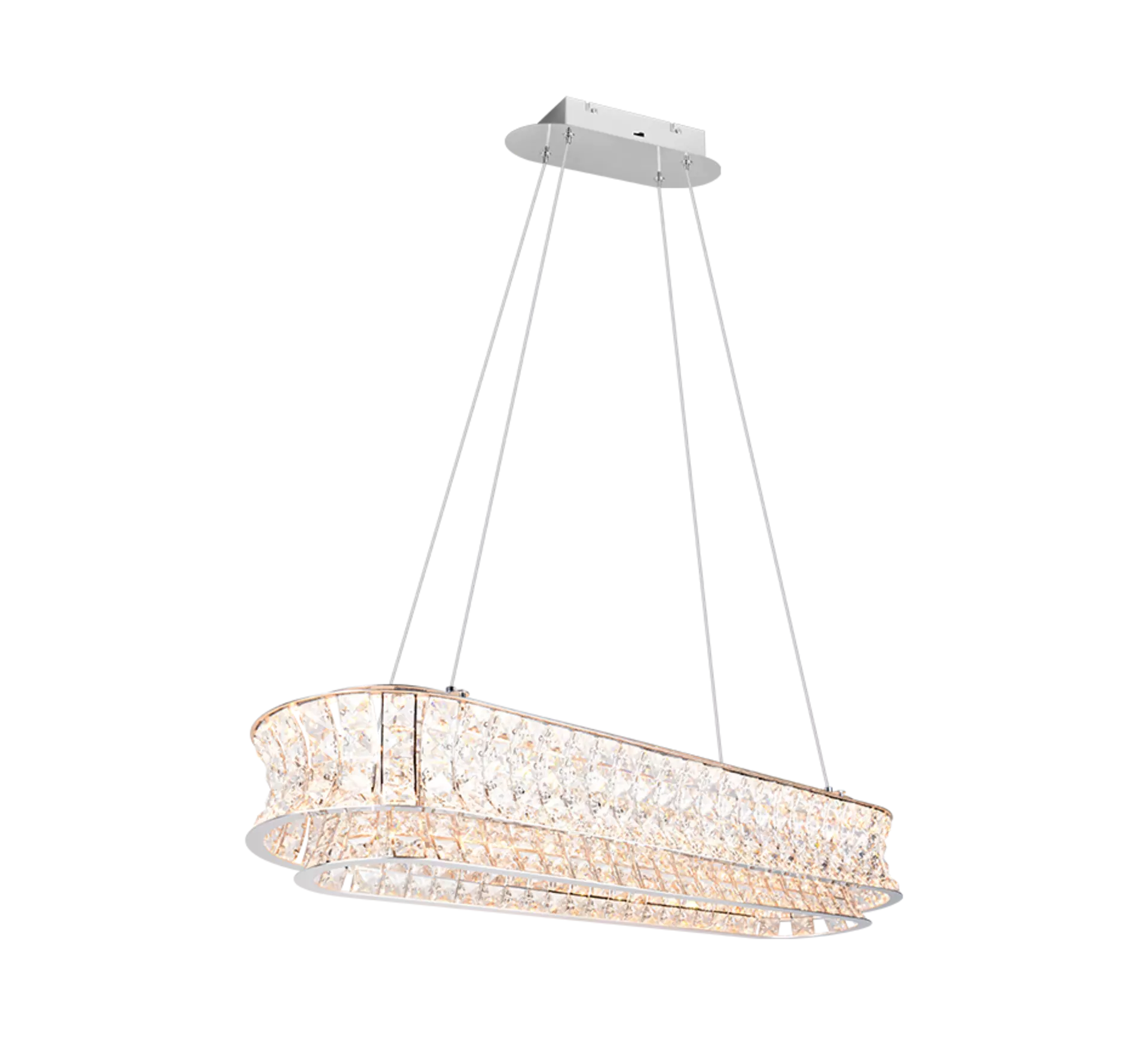 Pendelleuchte Zevion - SELECT Trio Leuchten Metall 30 x 150 x 100 cm