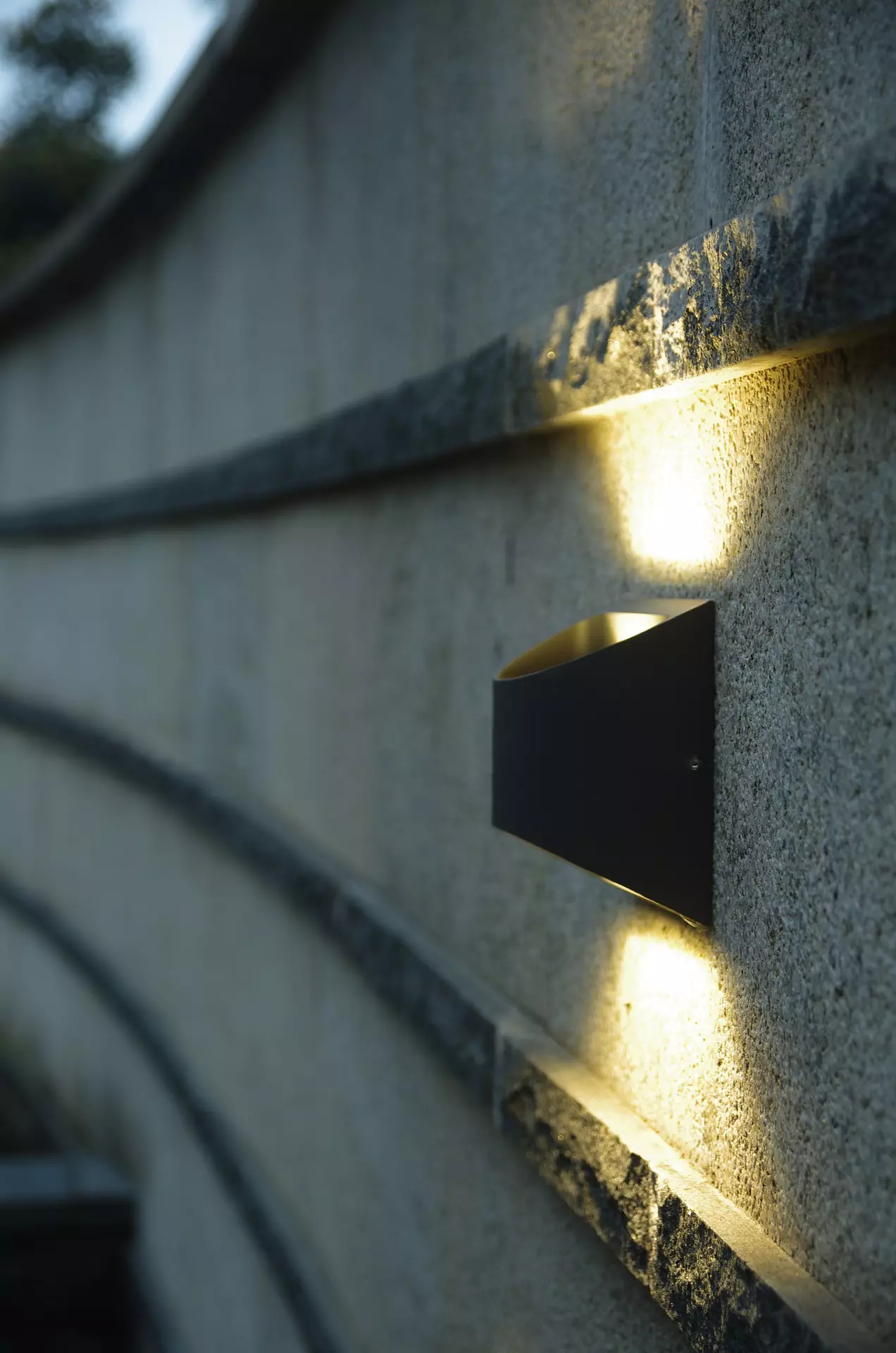 Wand-Aussenleuchte DODD Eco-Light Metall 13 x 12 x 7 cm
