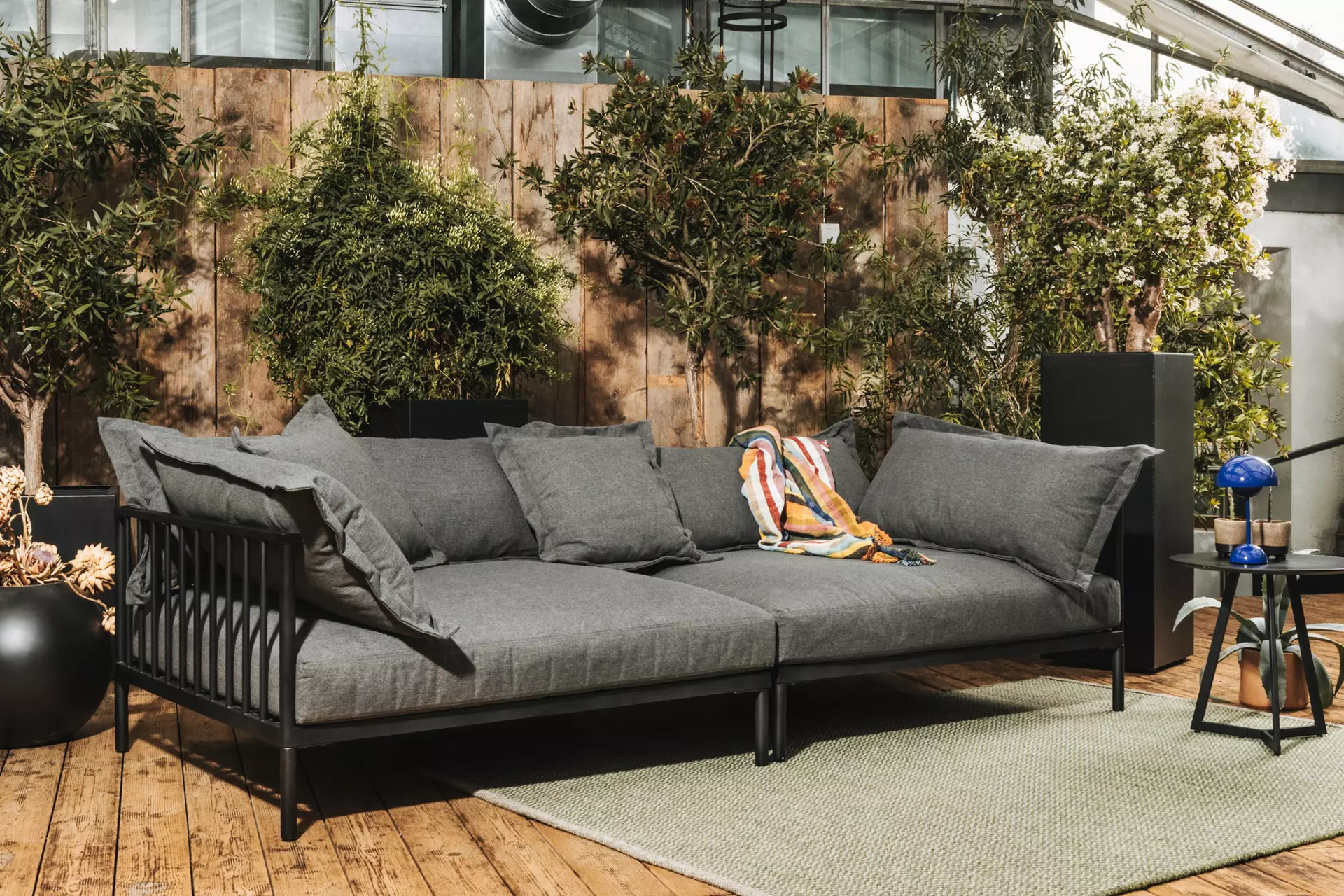 Loungesofa Beary Cosmic Textil 115 x 50 x 260 cm