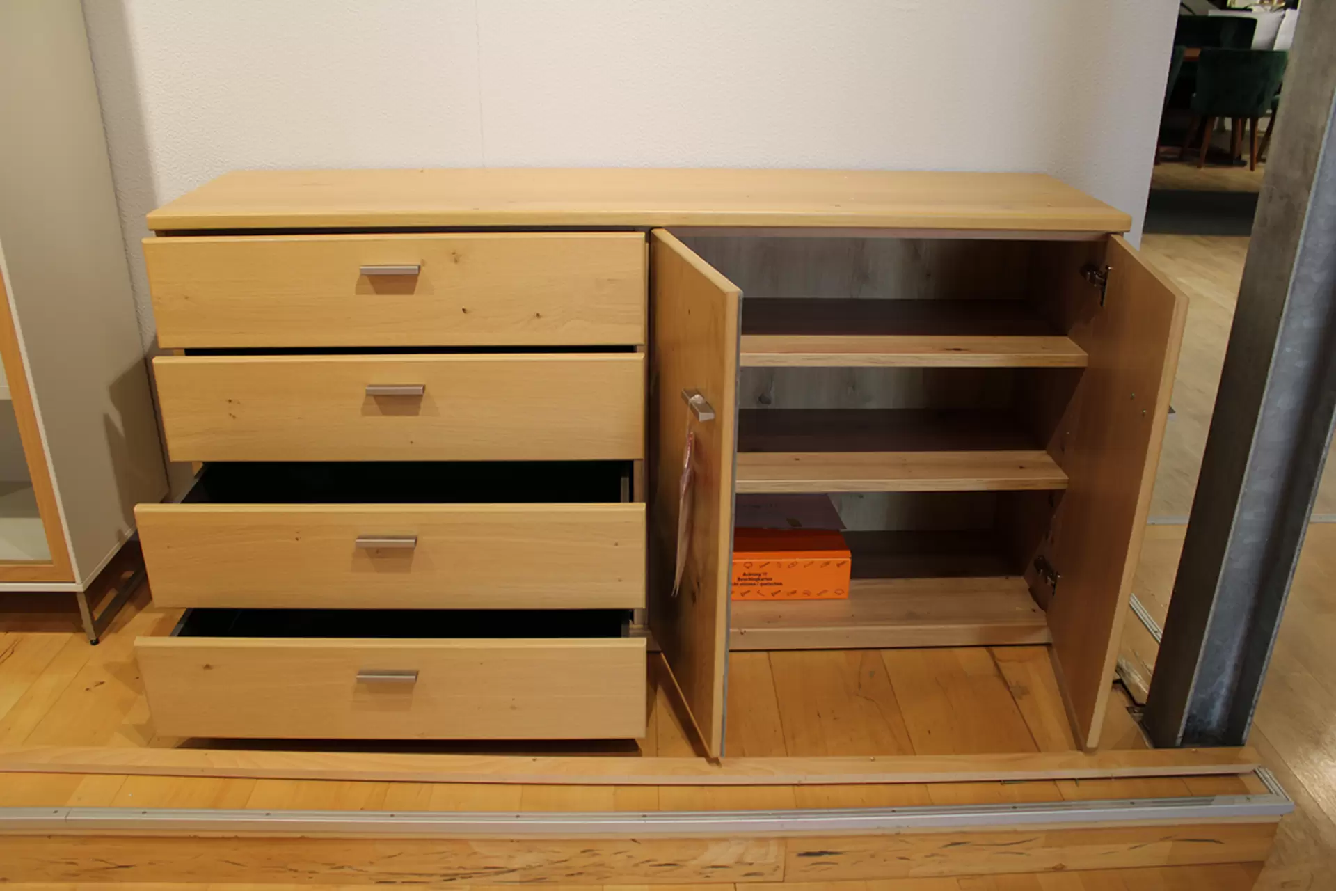Sideboard AMERA MONDO 2 Türen, 4 Schubkästen