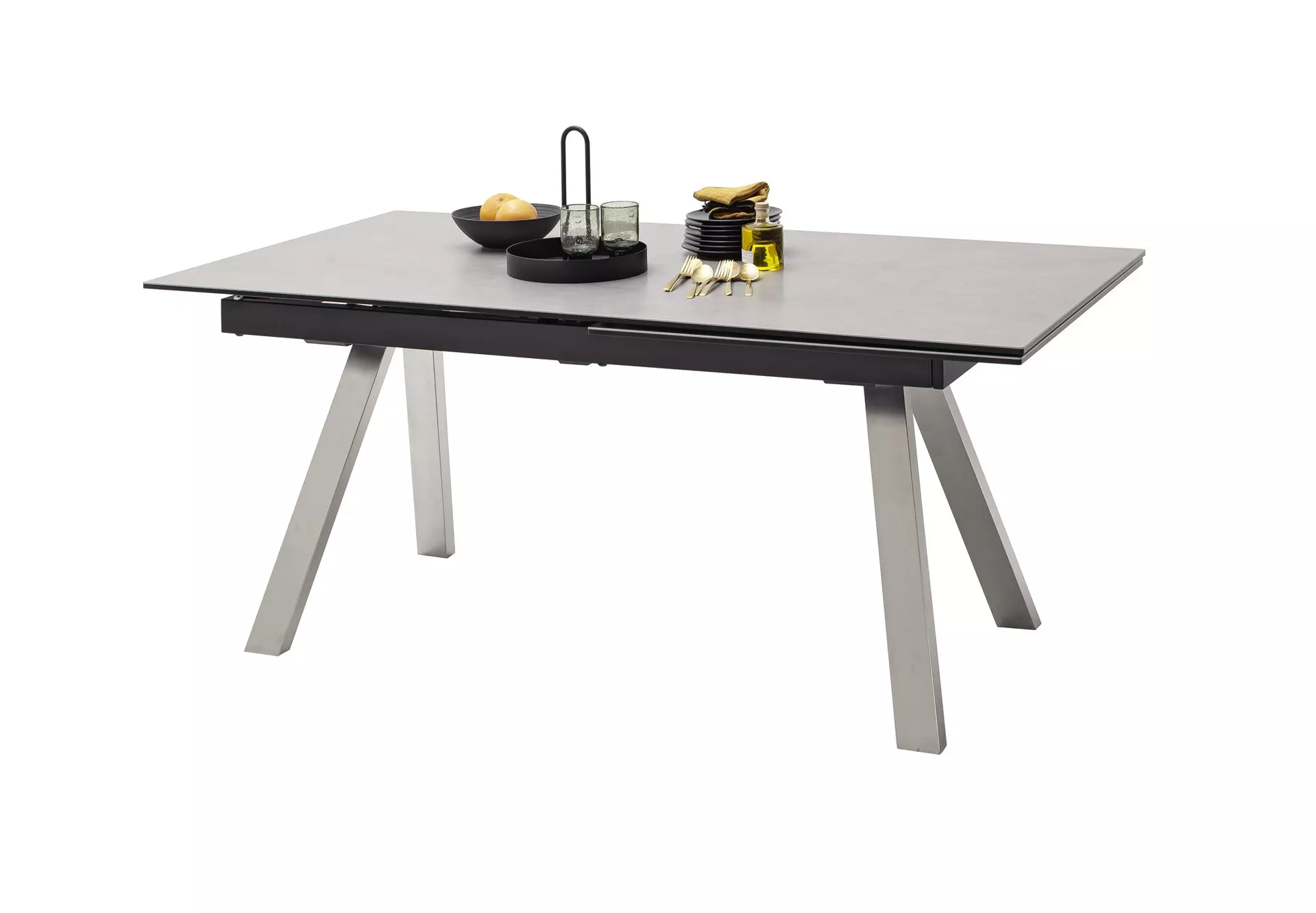 Esstisch TOBAGO MCA furniture Metall 95 x 76 x 180 cm