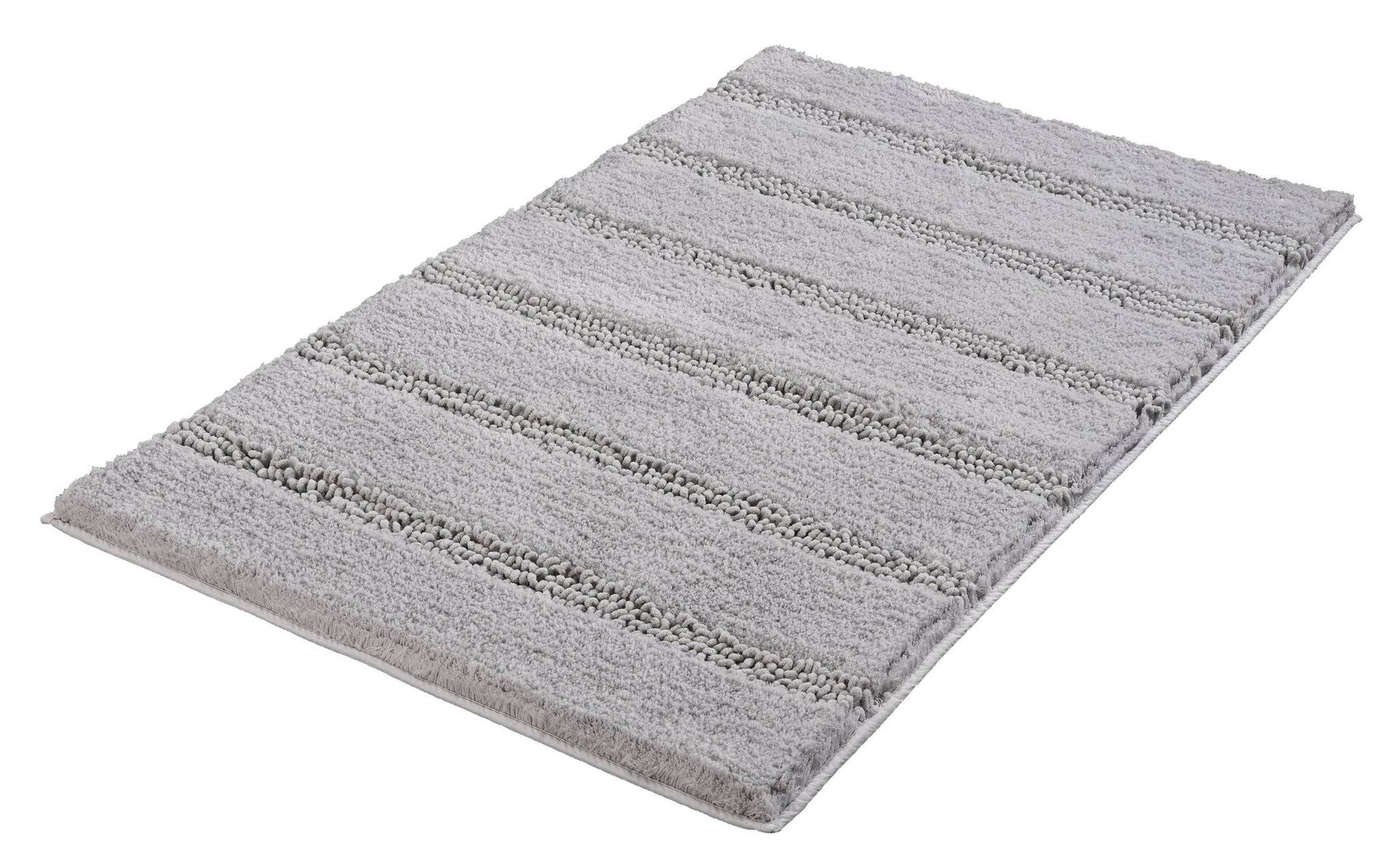 Elegantes Kleine Wolke Badteppich Grau 70x120 Bild
