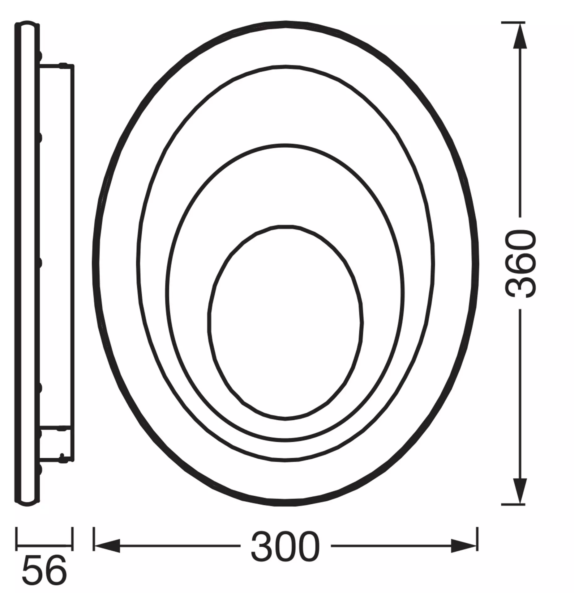 Deckenleuchte Orbis Spiral Gray OSRAM Metall 
