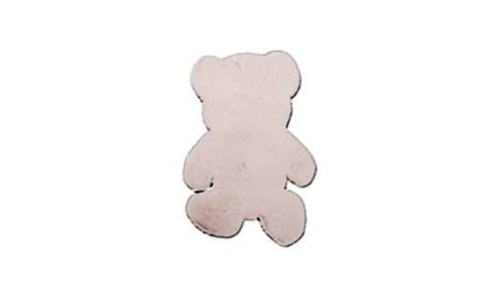 Kinderteppich in form eines flauschige Bärs als Sinnbild für alle kindgerechten Teppiche.