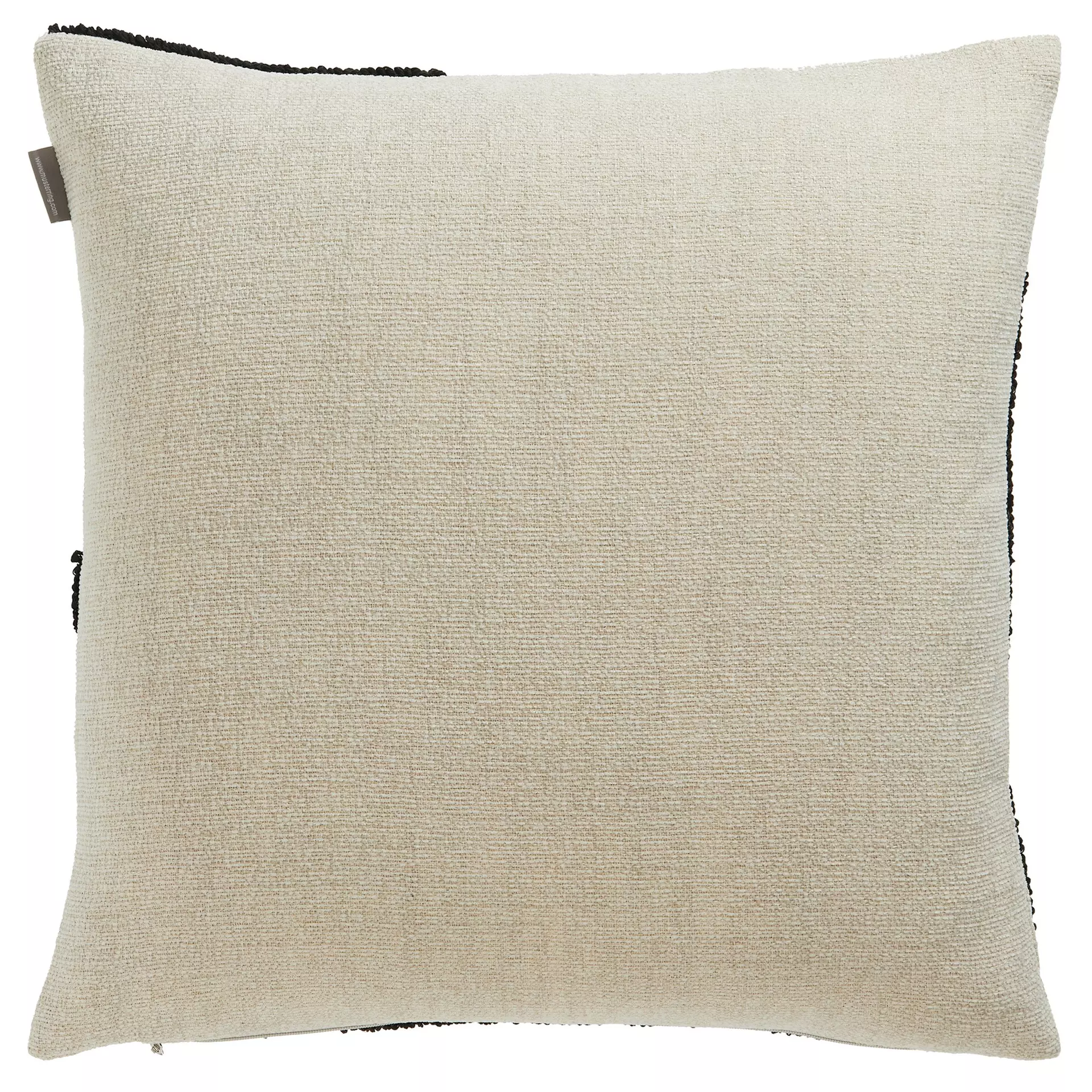 Kissenhülle Slow Musterring Textil 45 x 45 cm