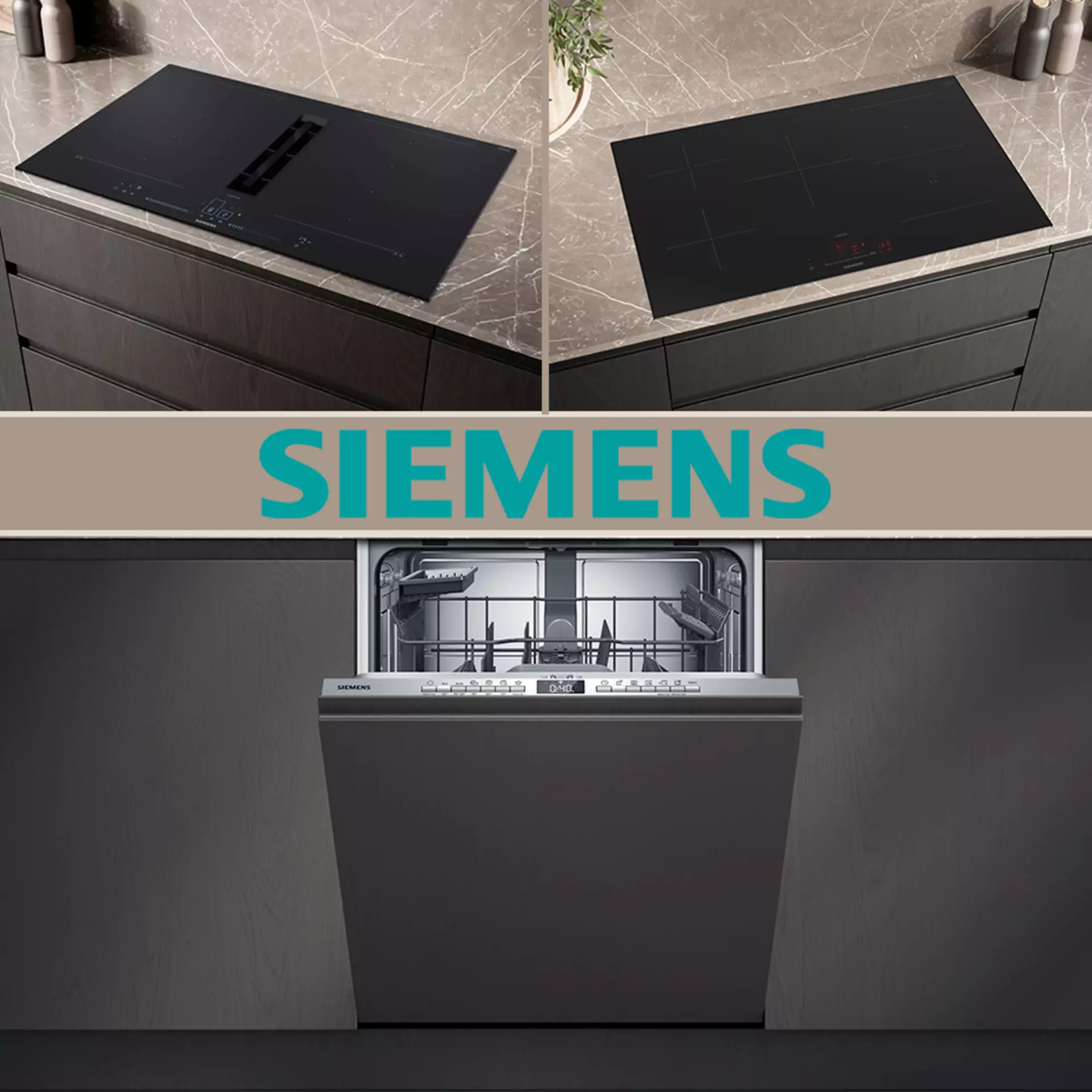Die Nr. 1 der Hausgerätemarken: Siemens. Hochwertige Hausgeräte