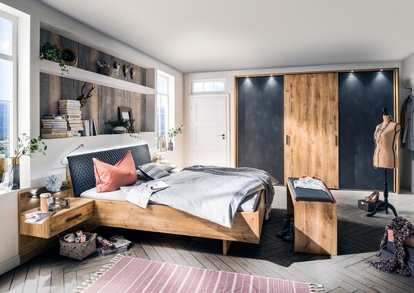 Schlafzimmer Belling Vito Holzwerkstoff Schiefer Balkeneiche Nachb Mobel Inhofer