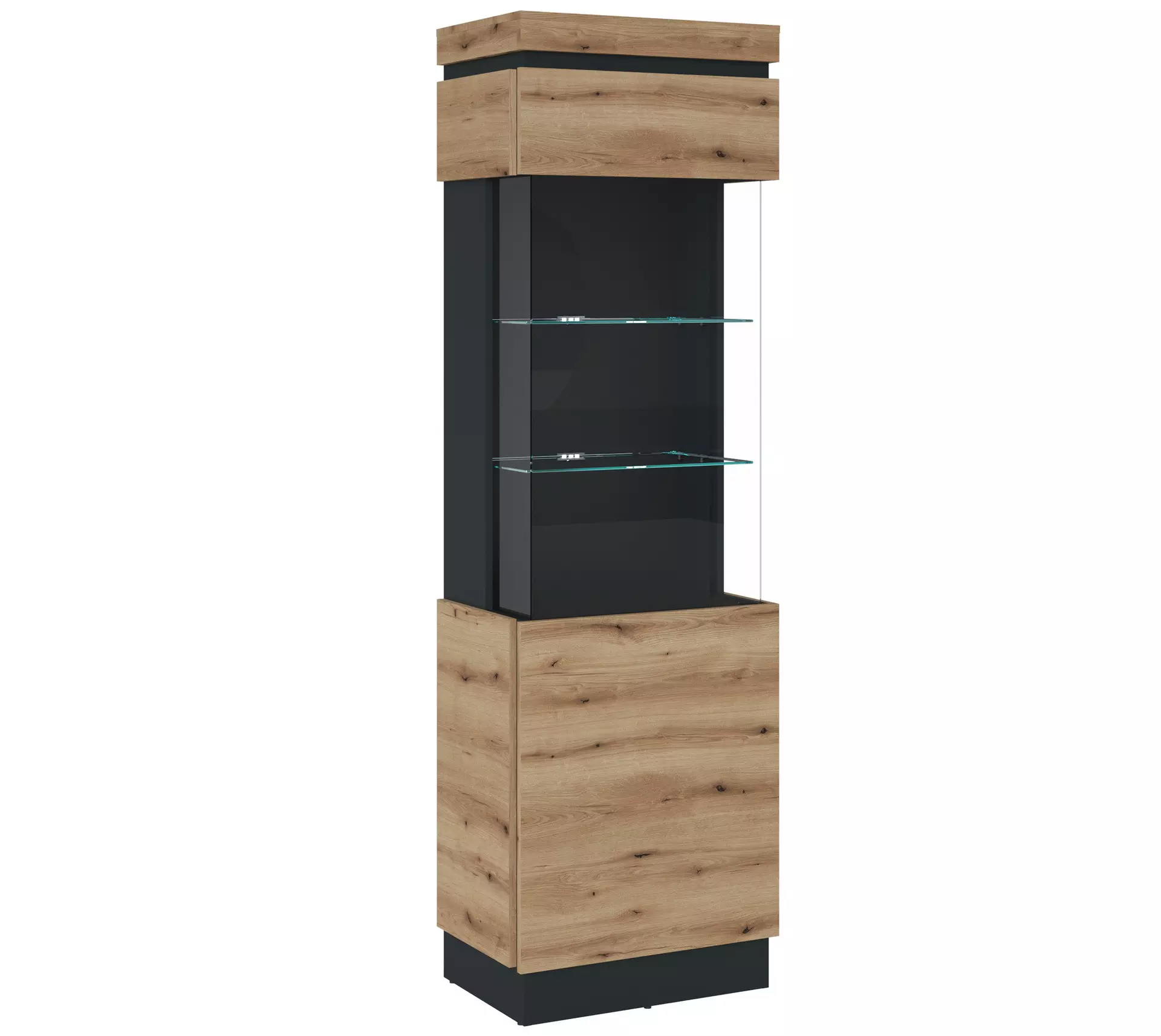 Vitrine CORTE CELECT Holzwerkstoff 40 x 200 x 60 cm