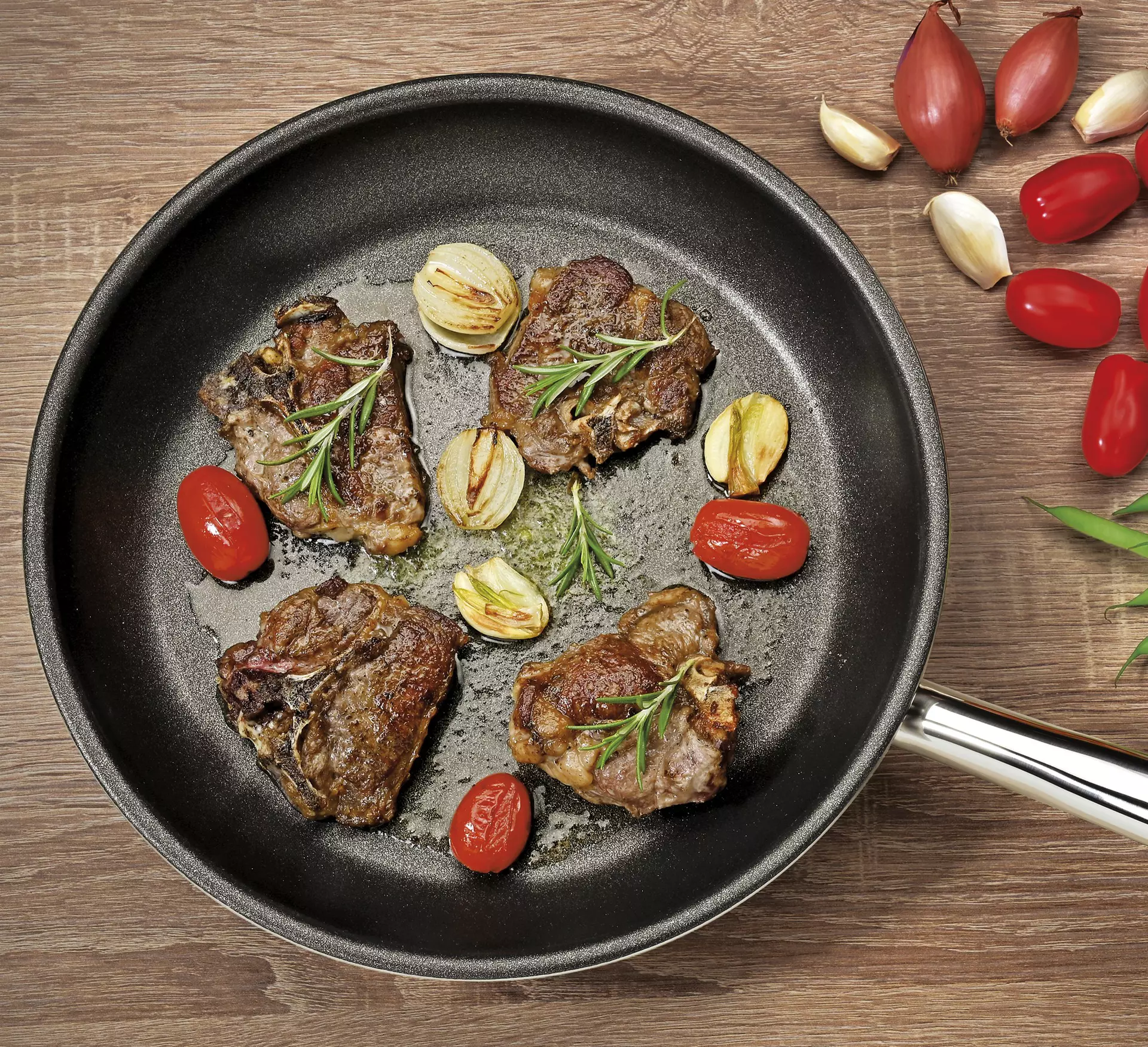 Pfanne Vulcano Intense Pro Spring Metall 22 x 3 x 40 cm