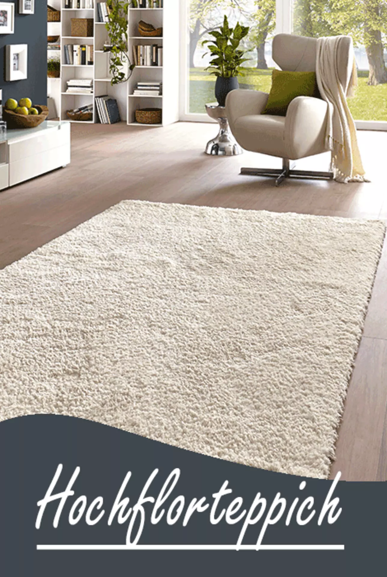 Schöner Hochflorteppich - jetzt den Trend Fluffy Carpets entdecken