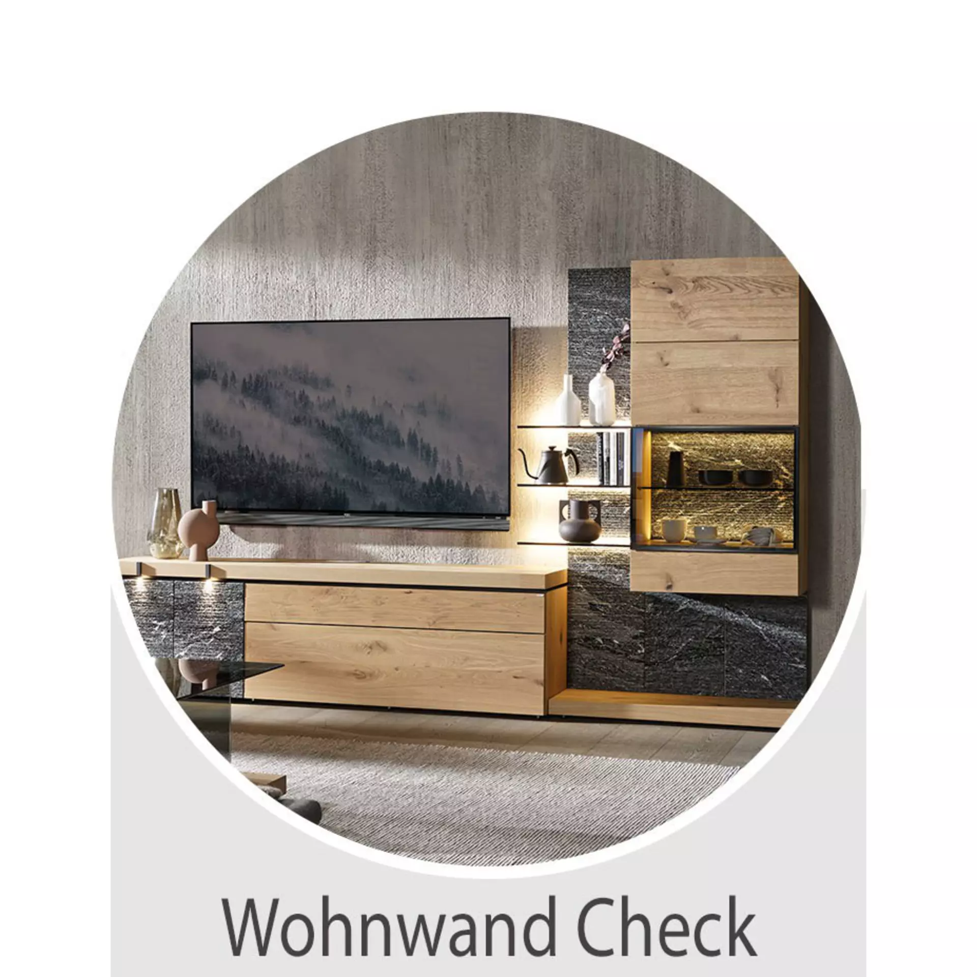 Jetzt herausfinden, ob eine hängende oder eine stehende Wohnwand besser zu Ihrem Wohnzimmer passt