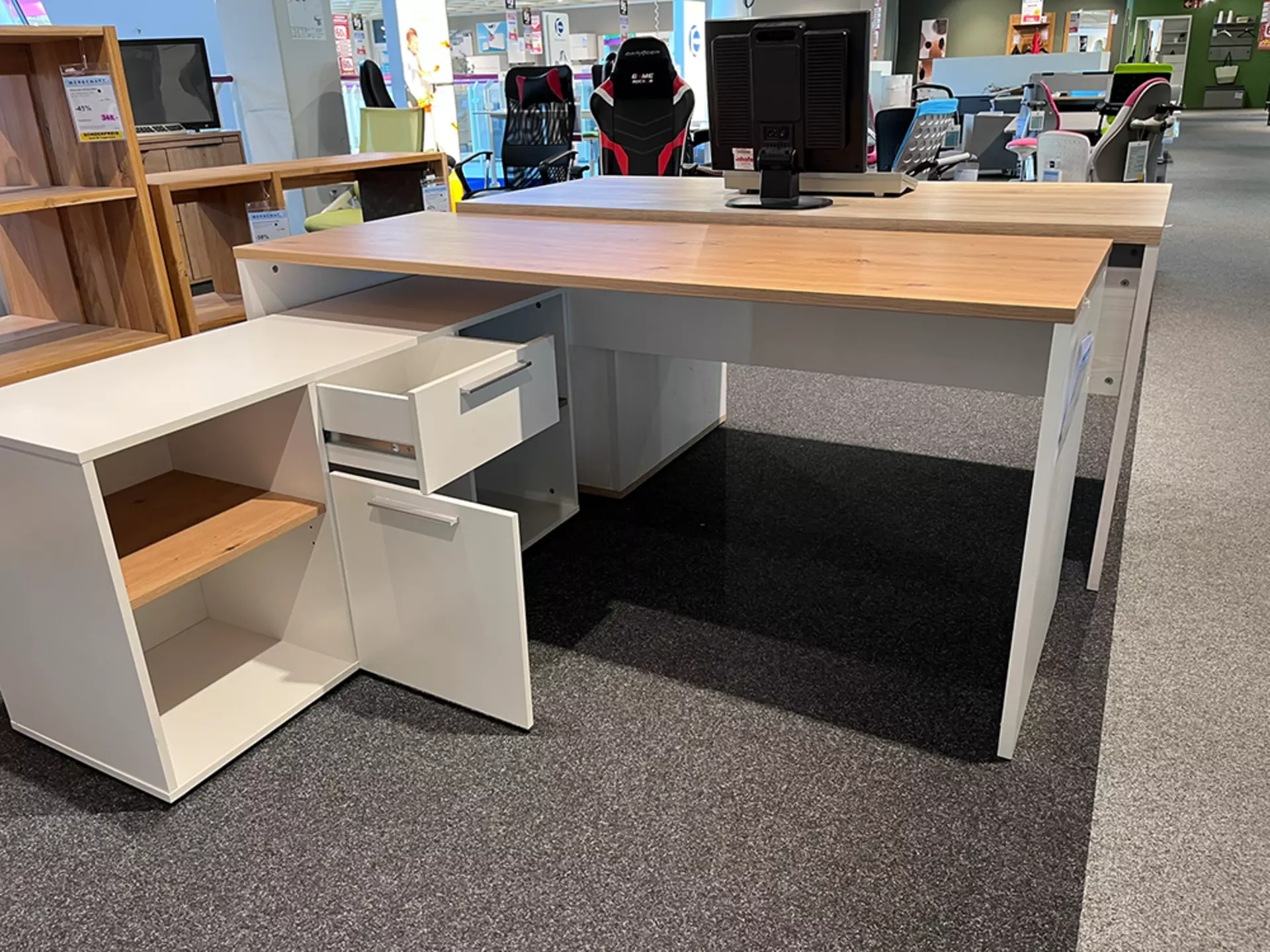 CONTRA COSTA Eckschreibtisch Forte 