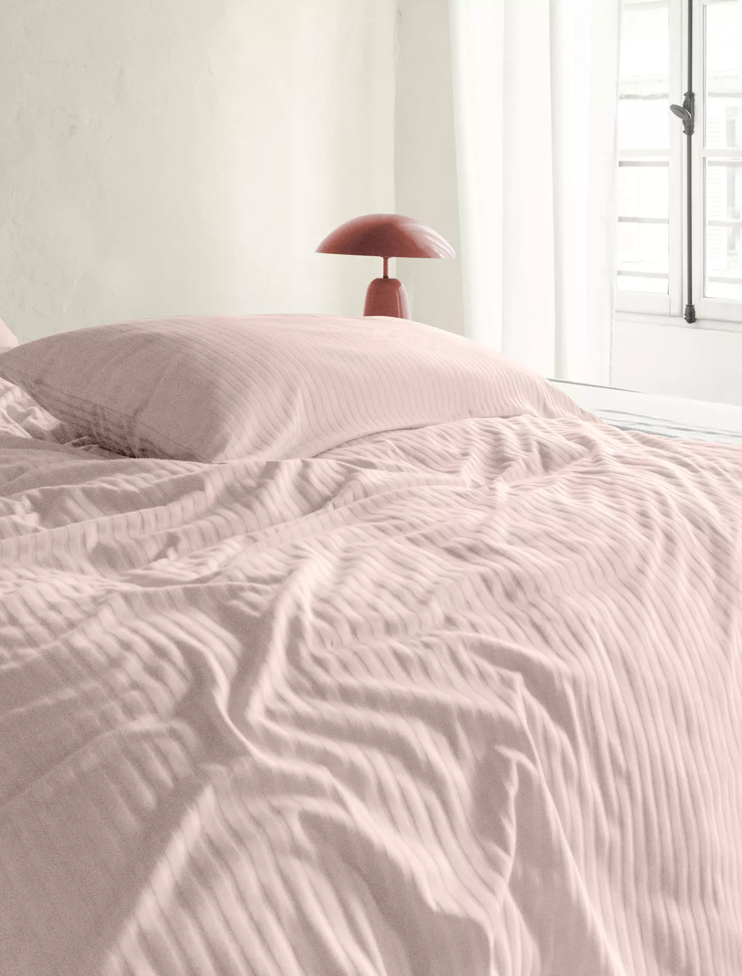 Jersey-Bettwäsche Premium Lumen Irisette Textil 155 x 220 cm