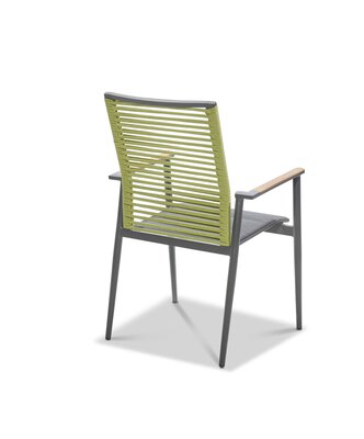 2. Bild von Gartenstuhl Textil mehrfarbig ca. 61 x 94 x 66 cm