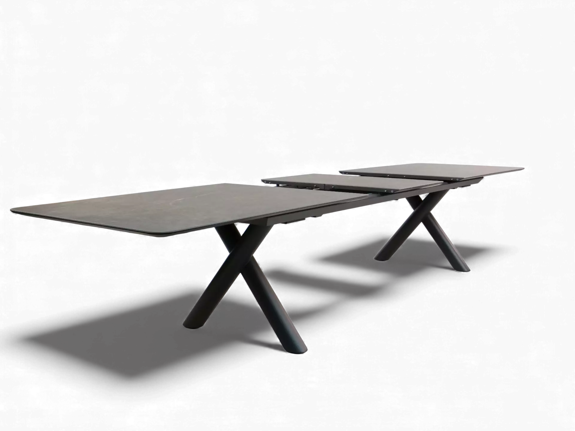 Ausziehtisch TIVOLI Outdoor Stein 76 x 100 x 400 cm