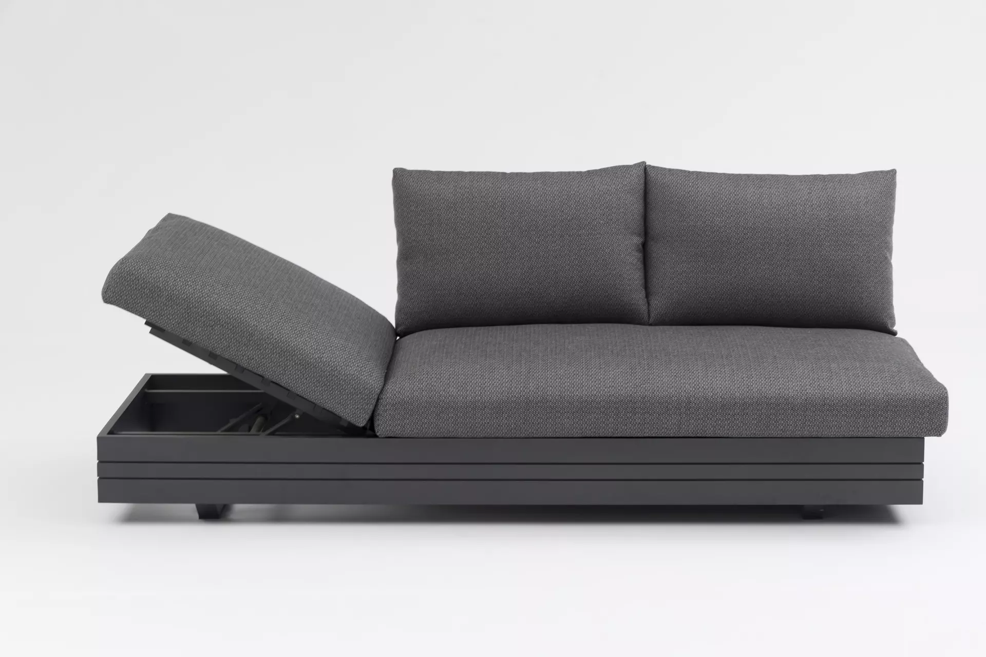 Loungesofa Cubo Zebra Textil 81 x 76 x 198 cm