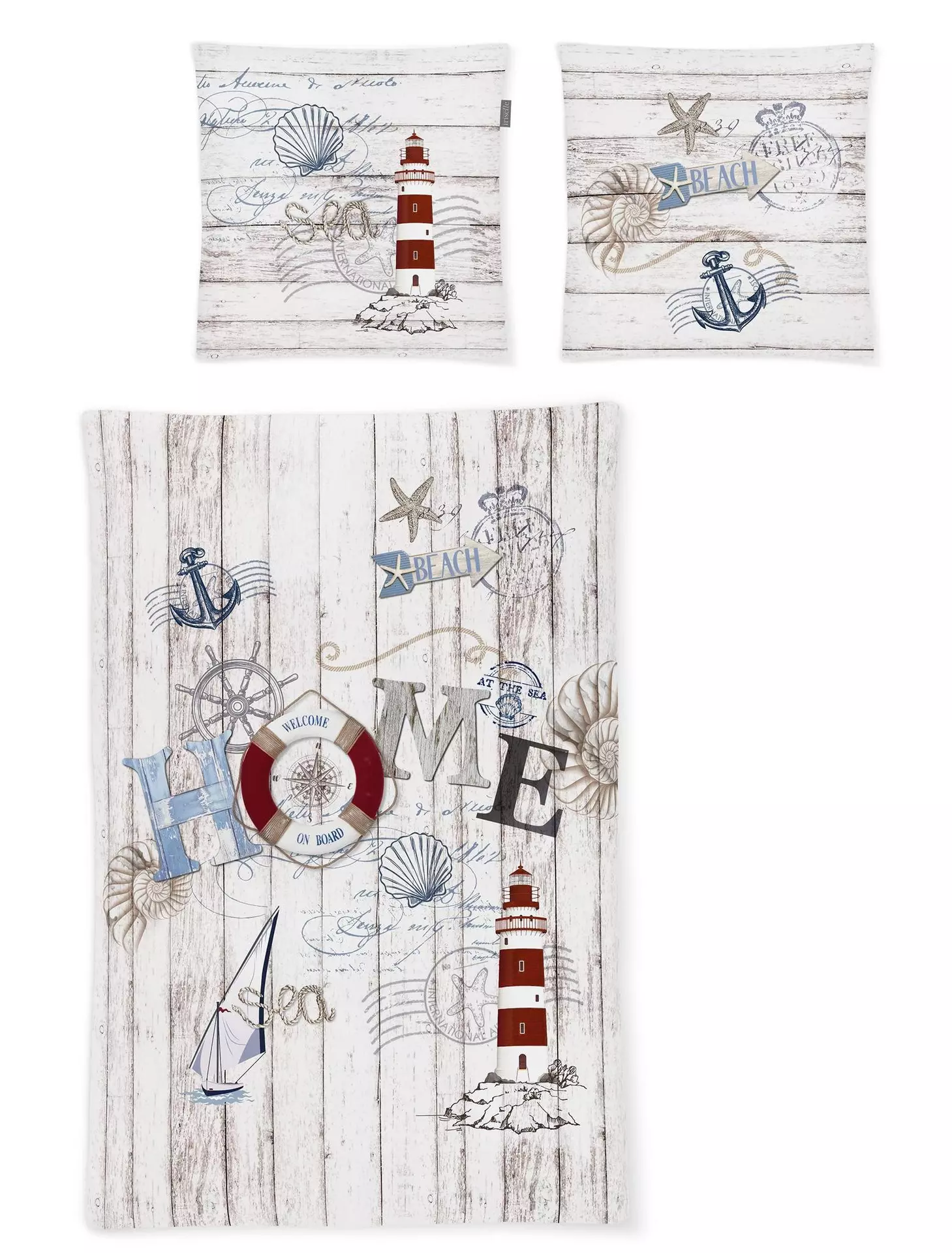 Satin-Bettwäsche Magic Irisette Textil 135 x 200 cm