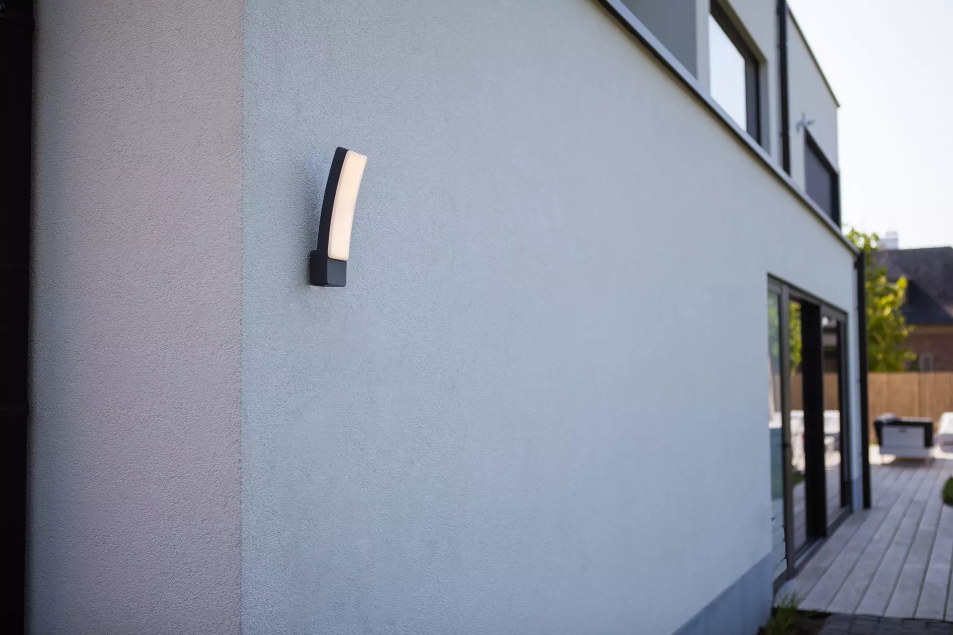 Wand-Aussenleuchte KIRA Eco-Light Metall 8 x 31 x 11 cm
