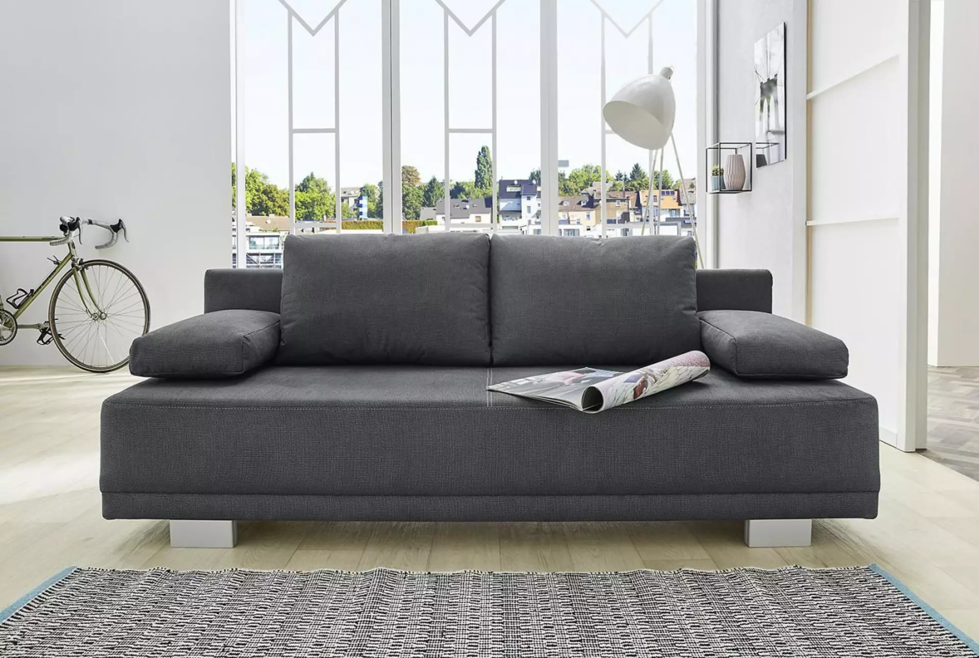 Schlafsofa LUZIO CELECT Textil 196 x 68 x 82 cm