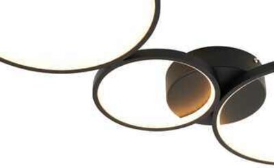 3. Bild von Deckenleuchte LED Wandschalter schwarz