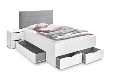 Bild von Bett 120x200 Holzwerkstoff