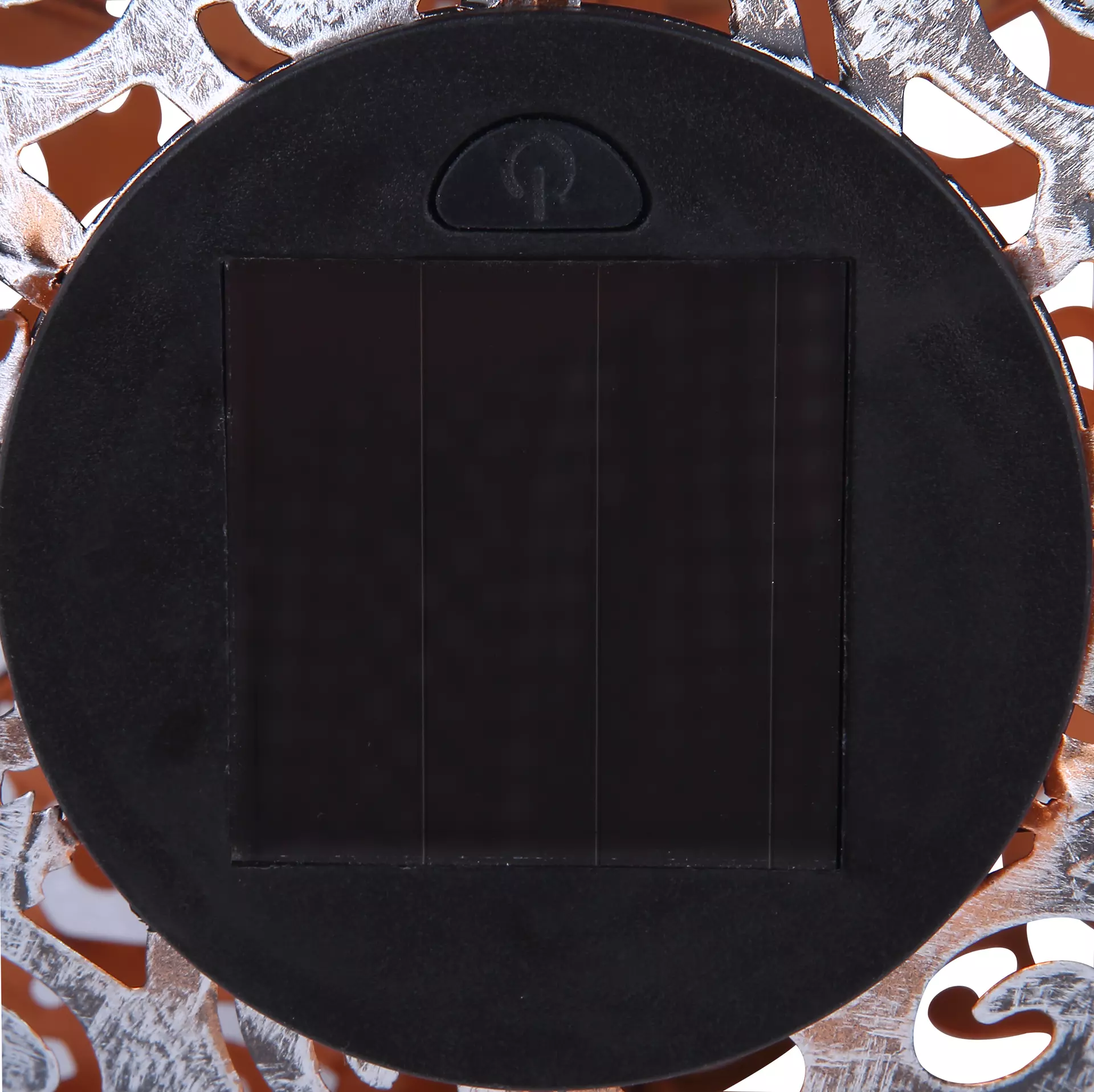 Solarleuchte Solar Kugel Globo Metall 18 x 54 x 18 cm