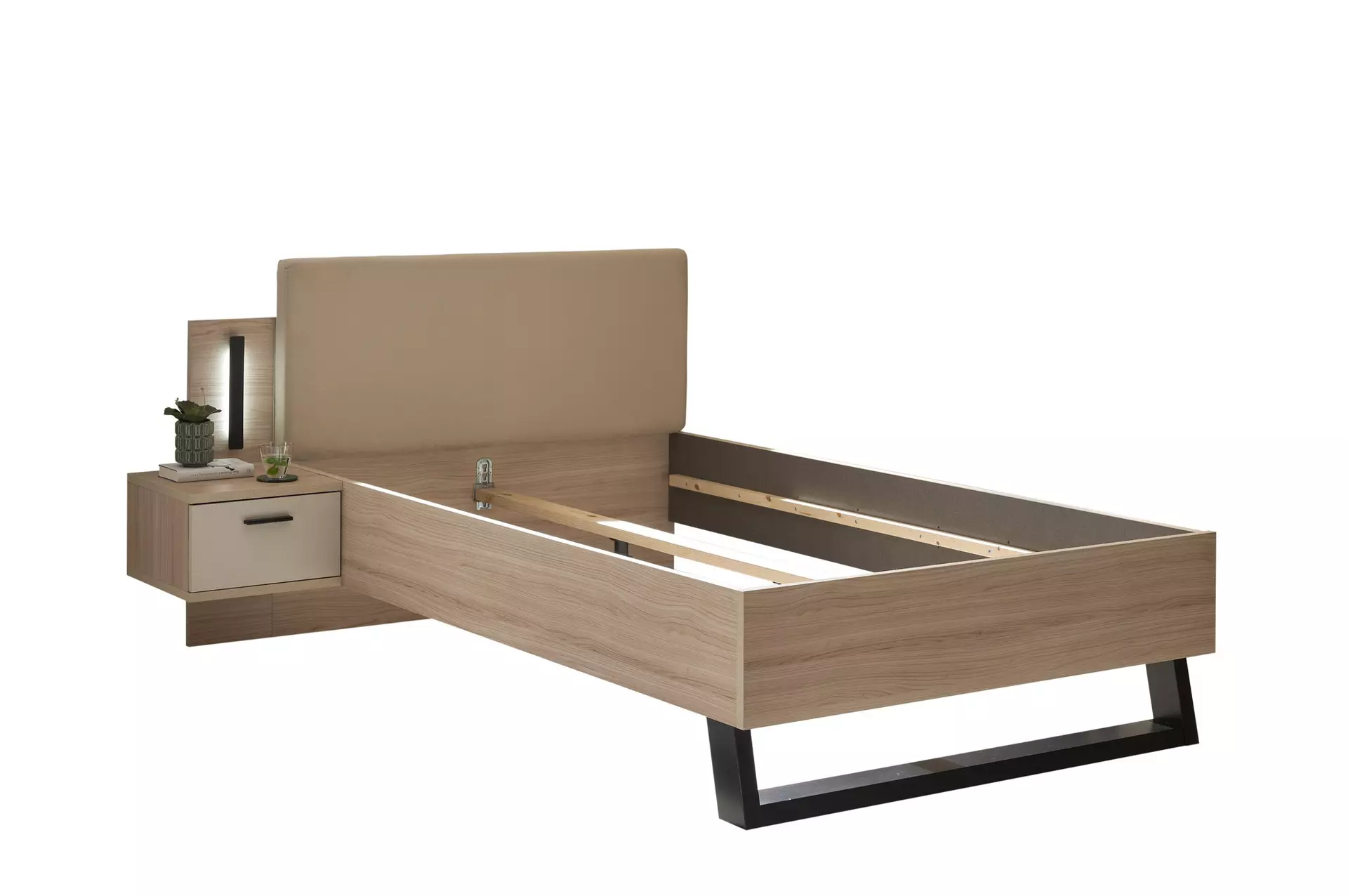 Nachttisch Assume Vito Holzwerkstoff 42 x 83 x 40 cm