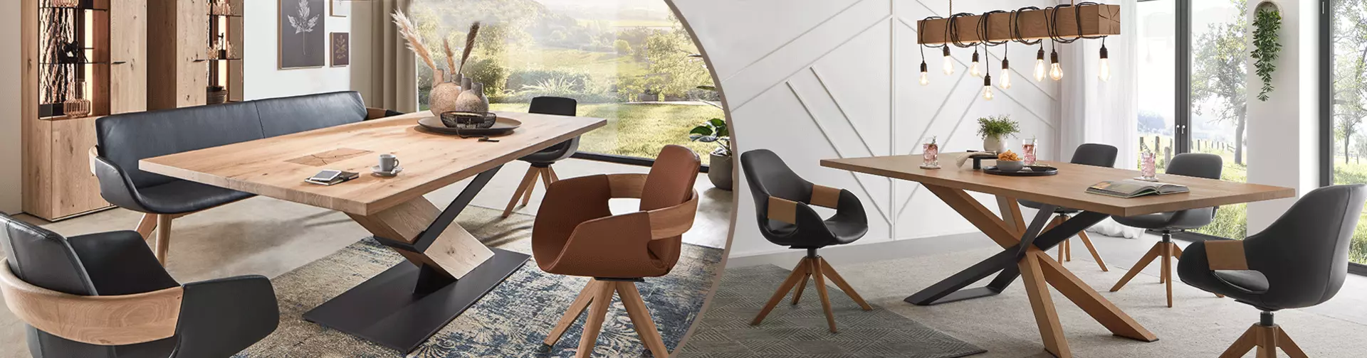 Banner zum Wohntipp: Der richtige Esstisch nit den maßen 1903x500 px