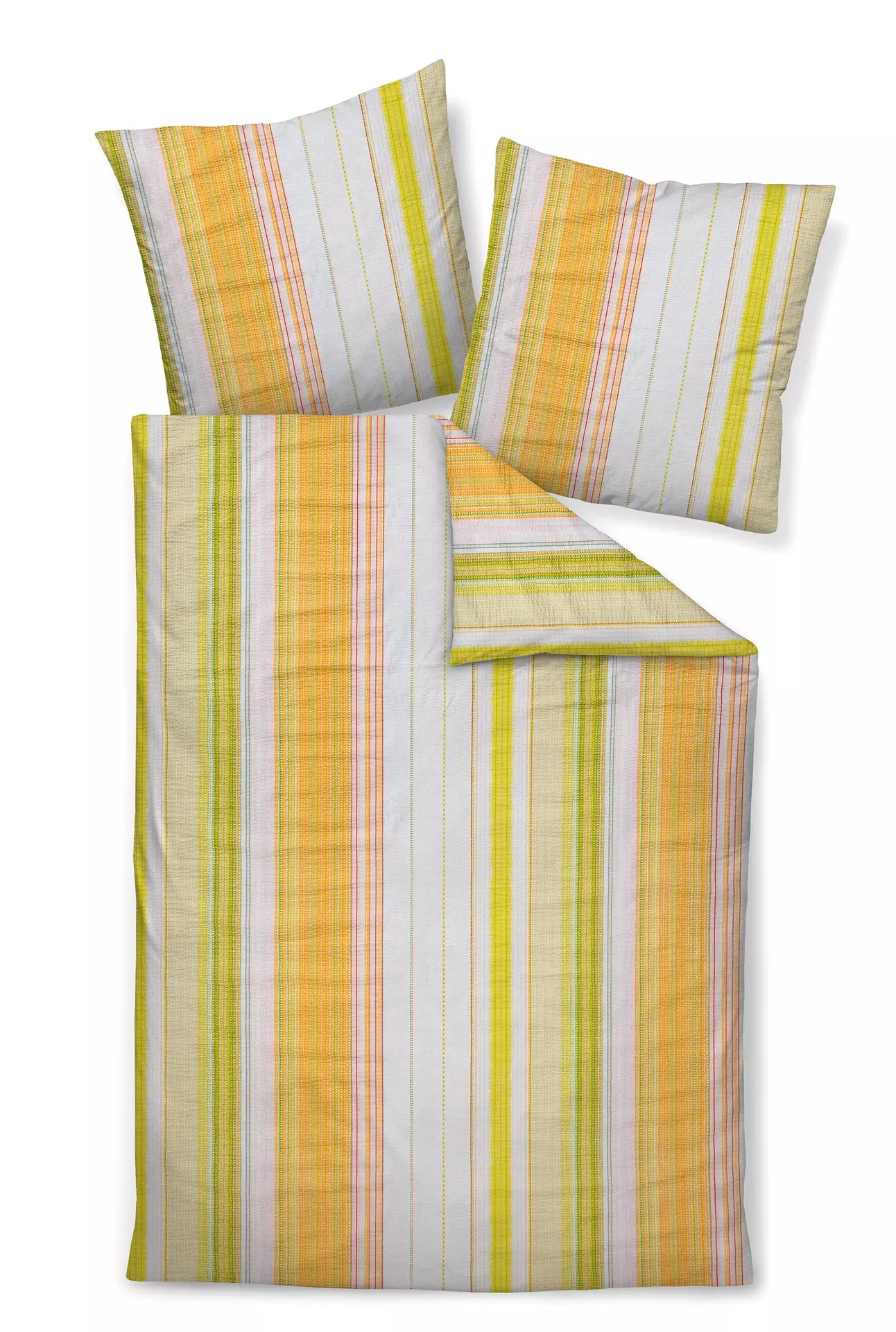 Seersucker-Bettwäsche TANGO Janine Textil 135 x 200 cm