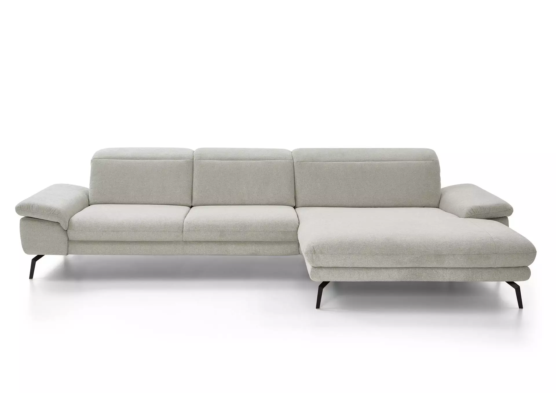 Polstergarnitur MP-IN22025 Systempolster Textil 191 x 81 x 319 cm