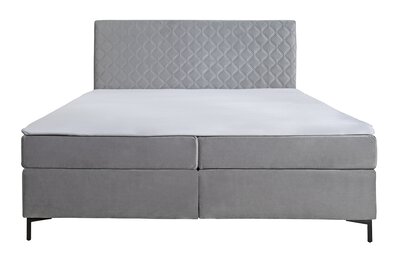 5. Bild von Boxspringbett ca. 182 x 119 x 215 cm inbuy grau