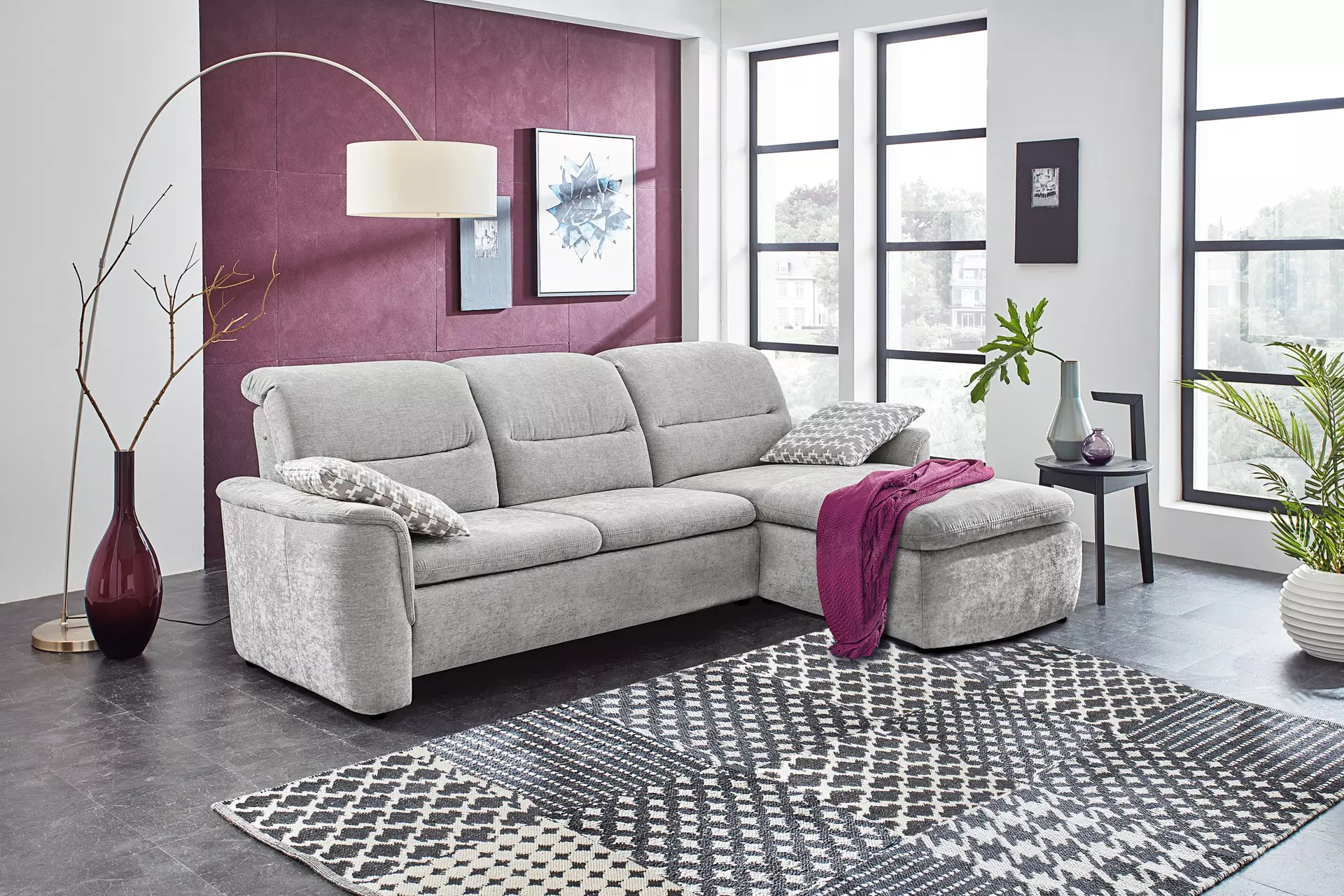 Ecksofa Mondo Comfort 3457 MONDO Textil 178 x 90 x 265 cm