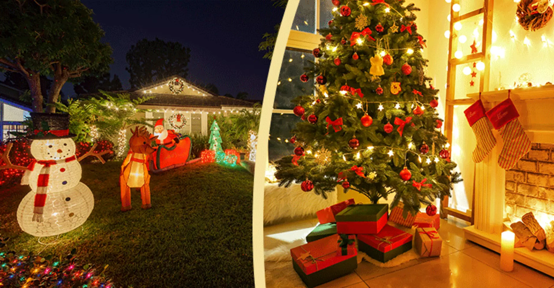 Traditionell bis modern, warmweiß bis bunt blinkend, für innen und außen - Weihnachtsbeleuchtung gibt es in vielen Formen, Farben und Varianten