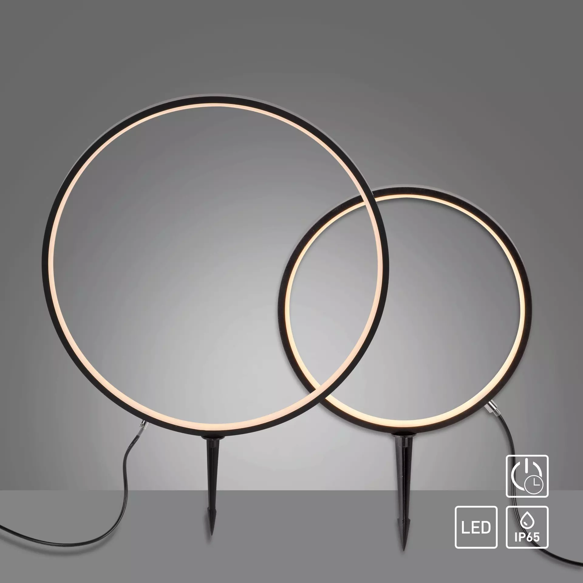 Gartenspieß ZIRKULU JUST LIGHT Metall 50 x 66 x 50 cm