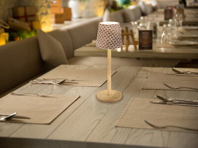 9. Bild von Tischleuchte LED Touchdimmer braun