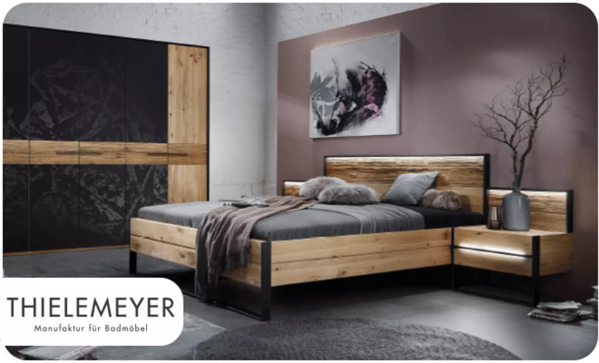 Schlafzimmer Möbel von Thielemeyer bei Möbel Inhofer in Senden