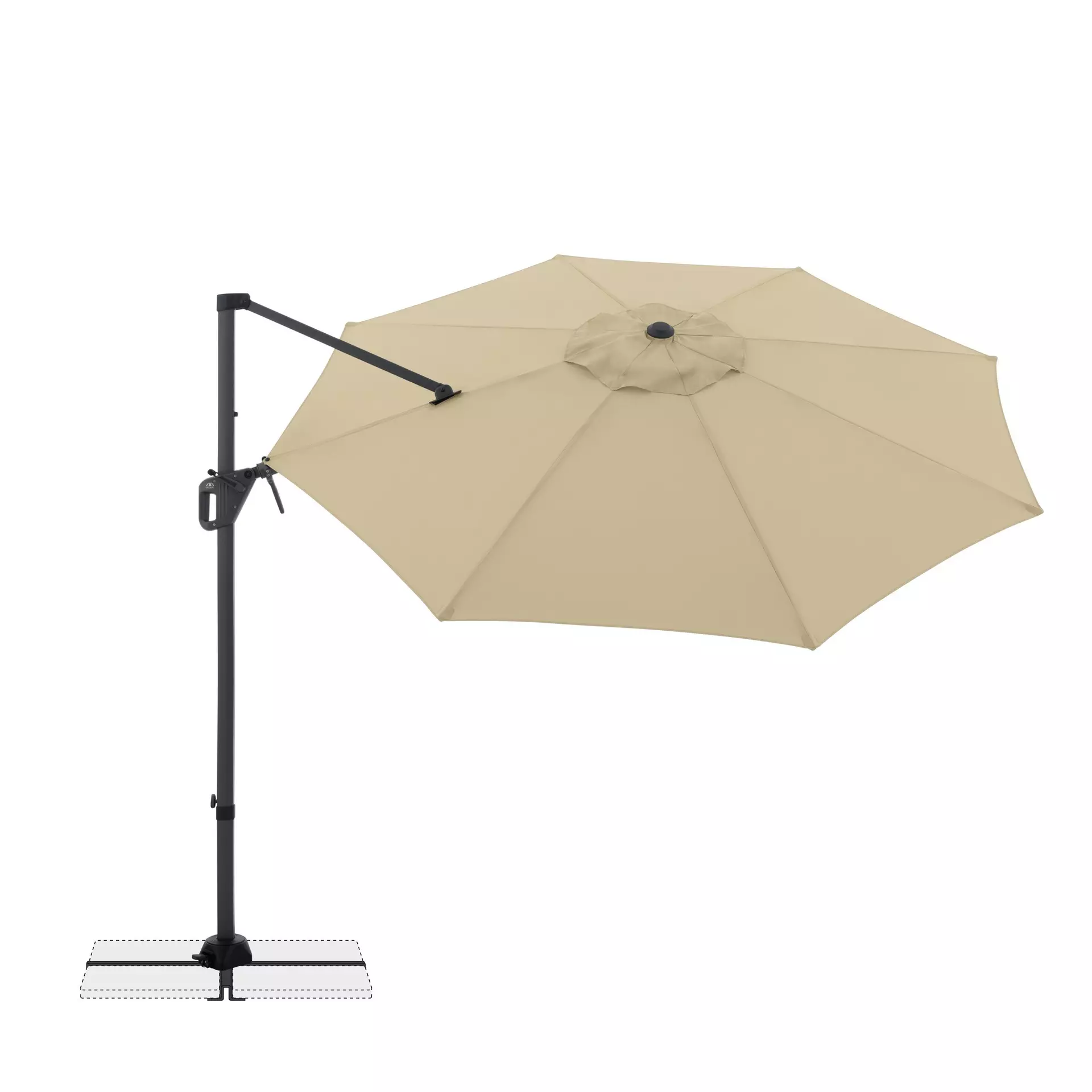 Sonnenschirm Life Side Doppler Textil 36 x 16 x 192 cm