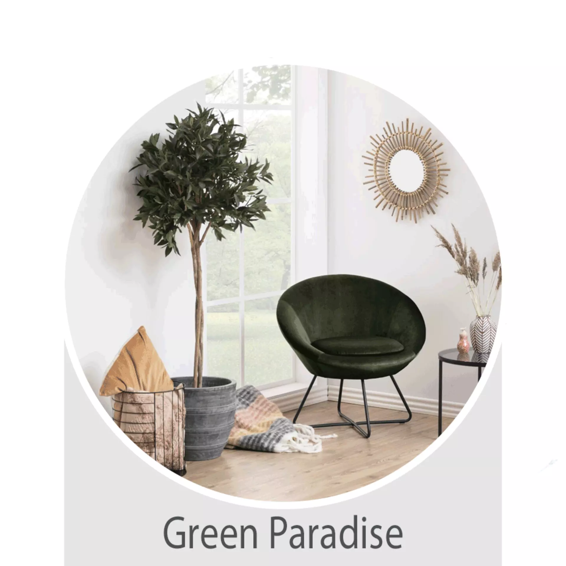 Der Wohntrend Green Paradise -  jetzt bei Möbel Inhofer entdecken und inspirieren lassen
