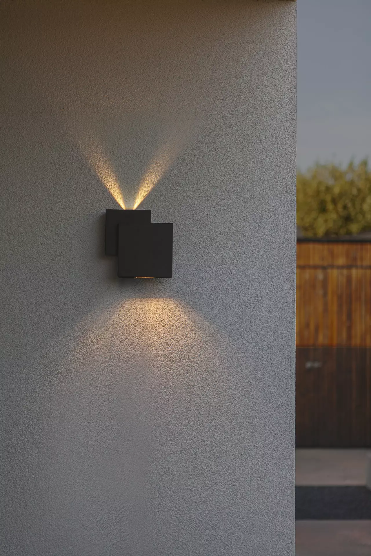 Wand-Aussenleuchte RIALTO Eco-Light Metall 6 x 19 x 19 cm