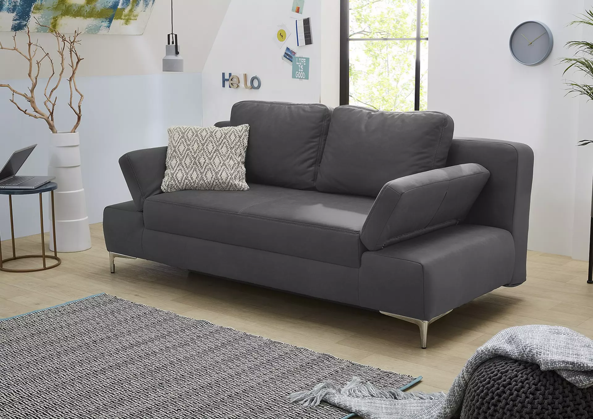 Schlafsofa JANO CELECT Textil 202 x 89 x 103 cm