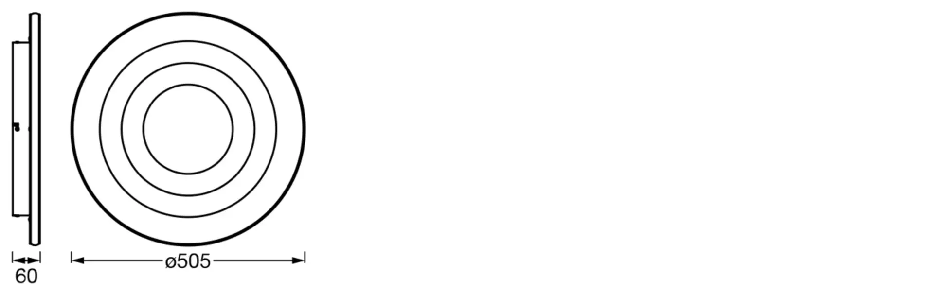 Deckenleuchte Orbis Spiral Pulse OSRAM Metall 