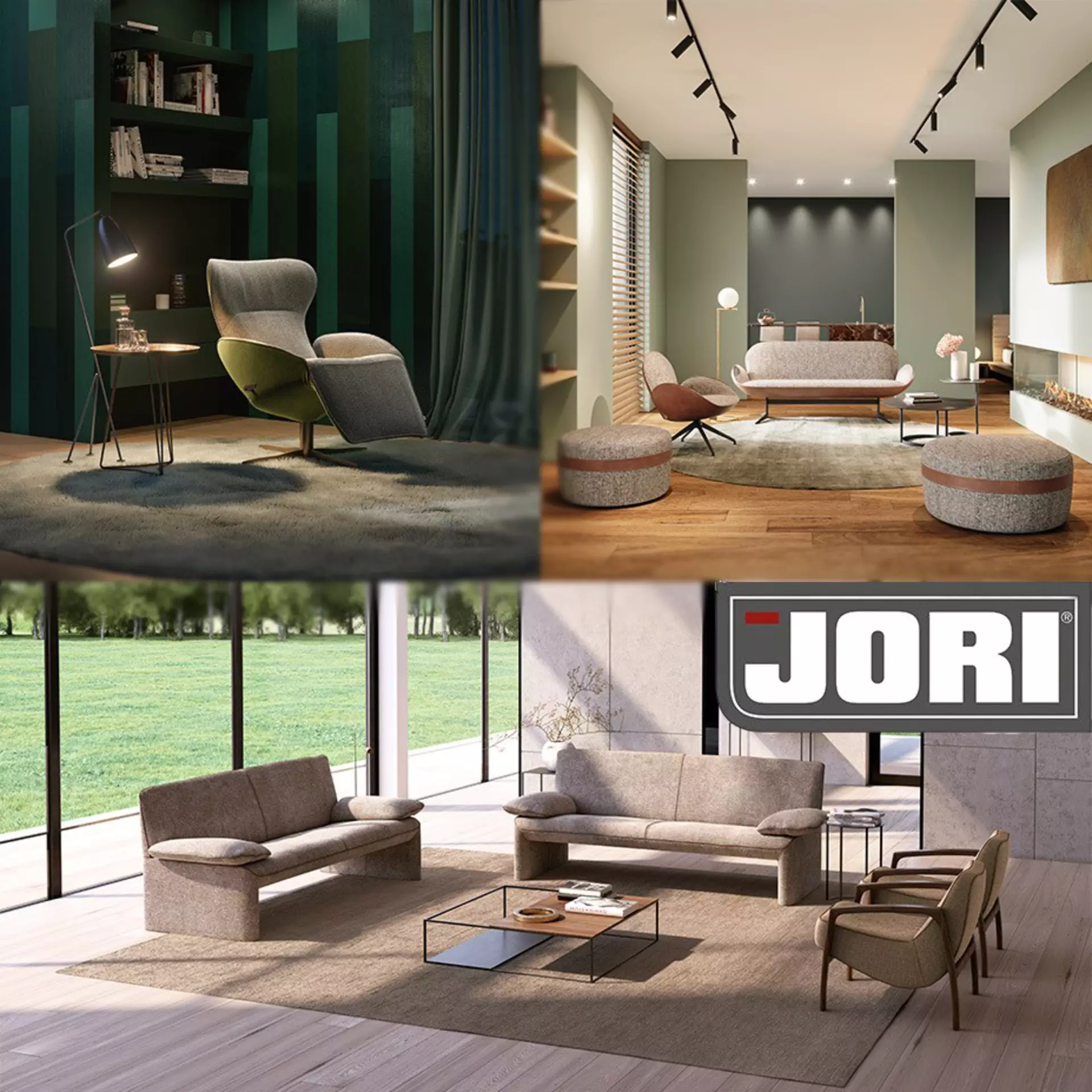 Mobiler Banner für die Markenseite von Jori