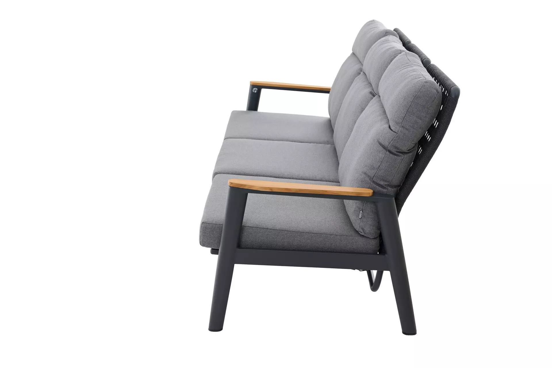 Loungesofa CORTINA Outdoor Textil 209 x 97 x 81 cm