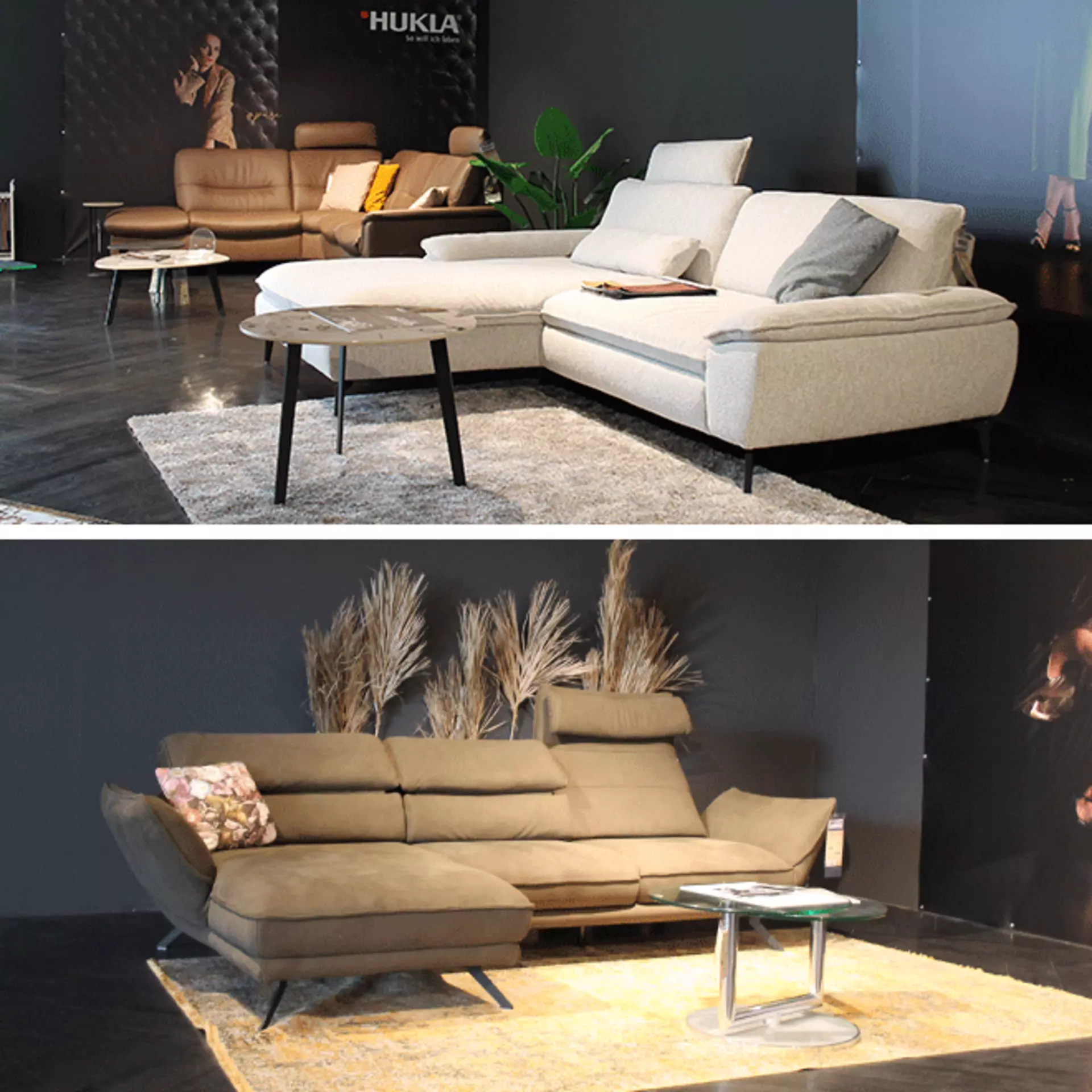 Formschöne Funktionssofas von Hukla bei Möbel Inhofer